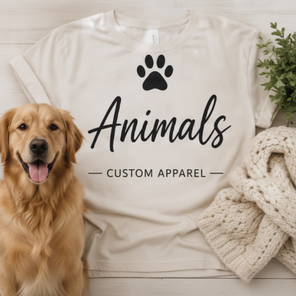 Animals Custom Apparel - Sharp Focus