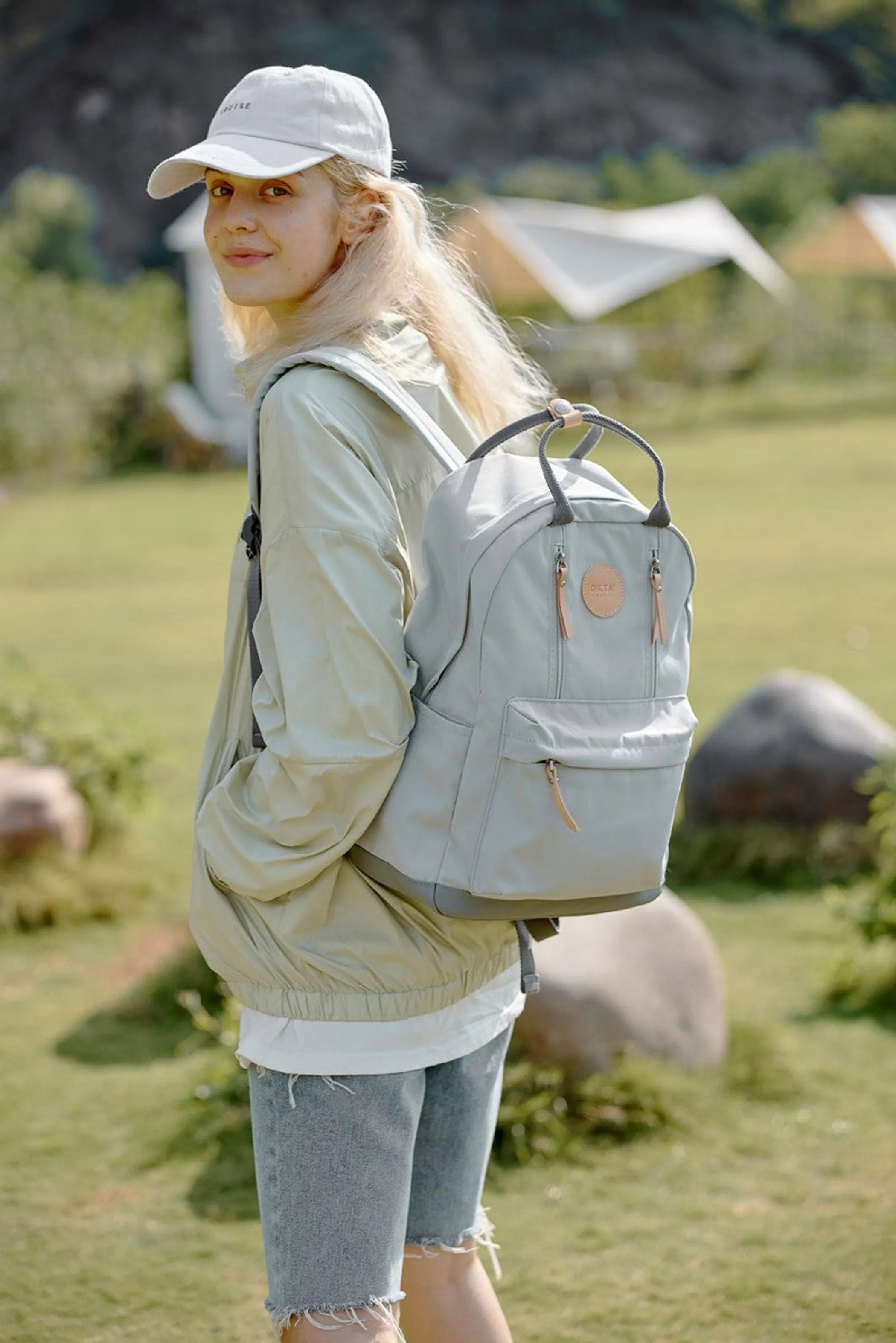 Himawari Waterproof Backpack – Multilayer Pockets, Laptop Sleeve | Trendsi