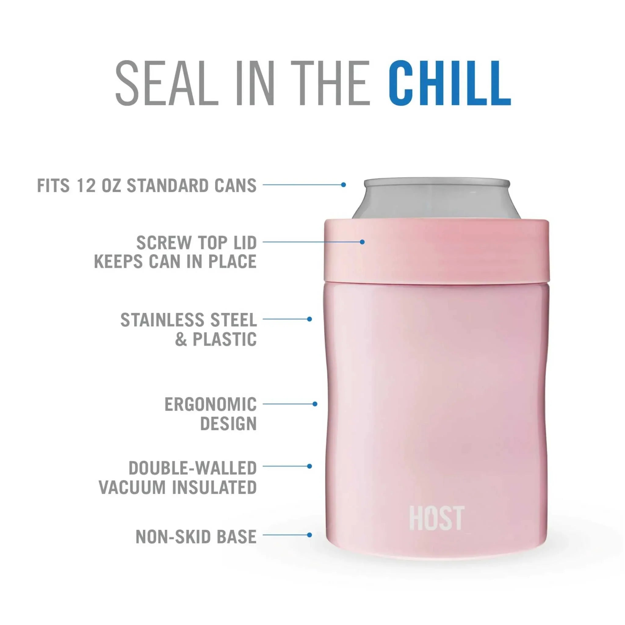 stainless steel can cooler