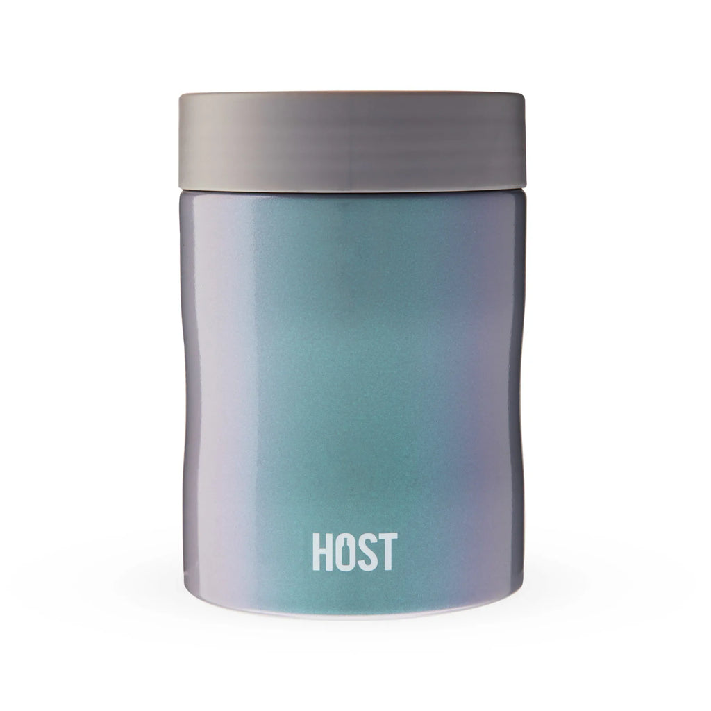 Space Gray Can Cooler with Double-Wall Insulation