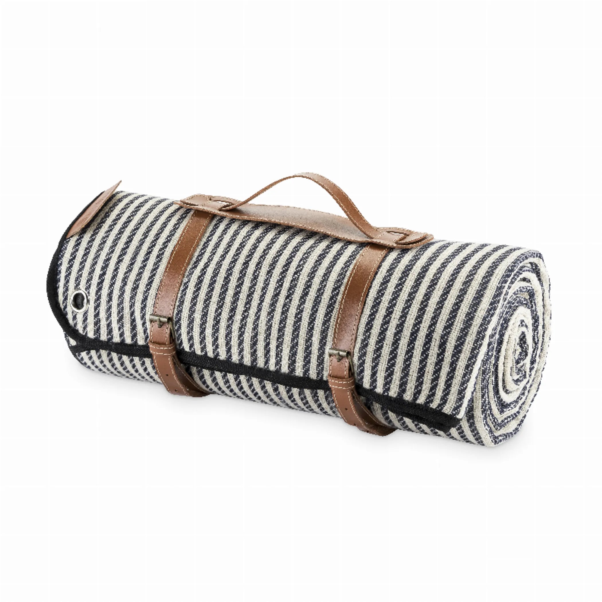 Picnic Blanket Set – Waterproof with Leather Carrier & Stakes | True Brands