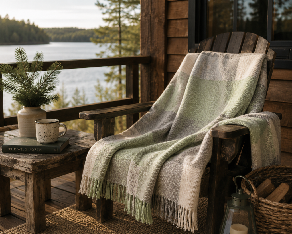 cotton throw blanket