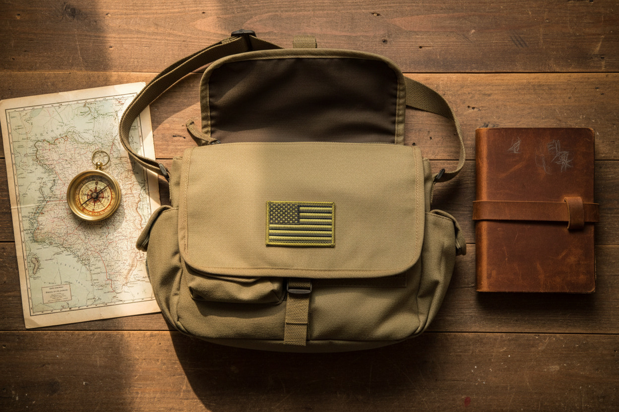Adventure flat lay