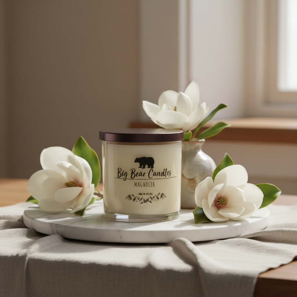 Big Bear Candles Magnolia – Lifestyle