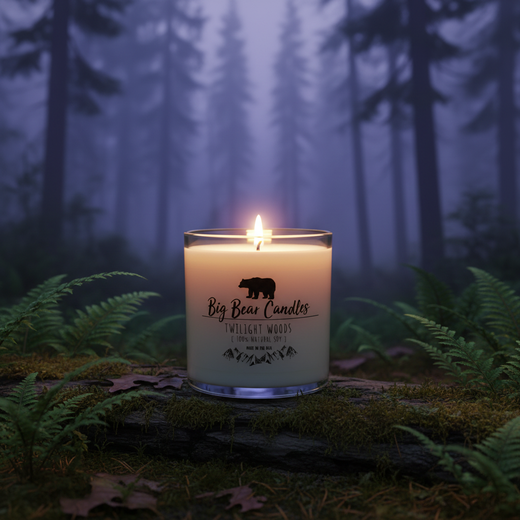 Big Bear Candles Twilight Woods – Forest Lifestyle