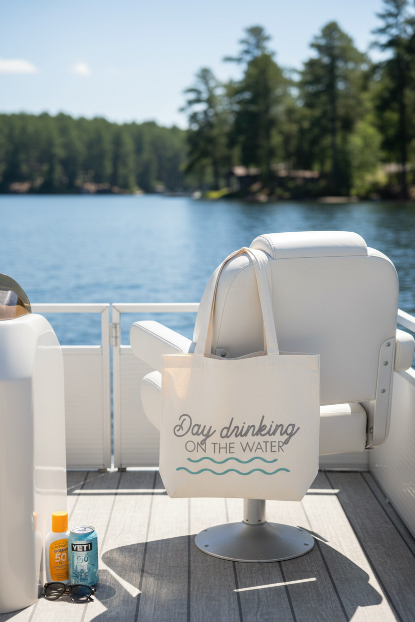 Day drinking on the water