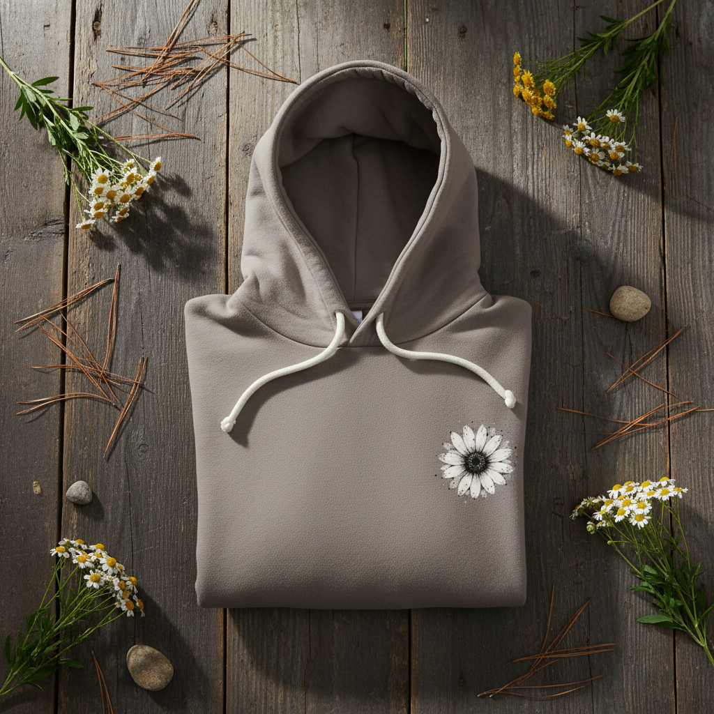 Flowers Grunge Flat Lay